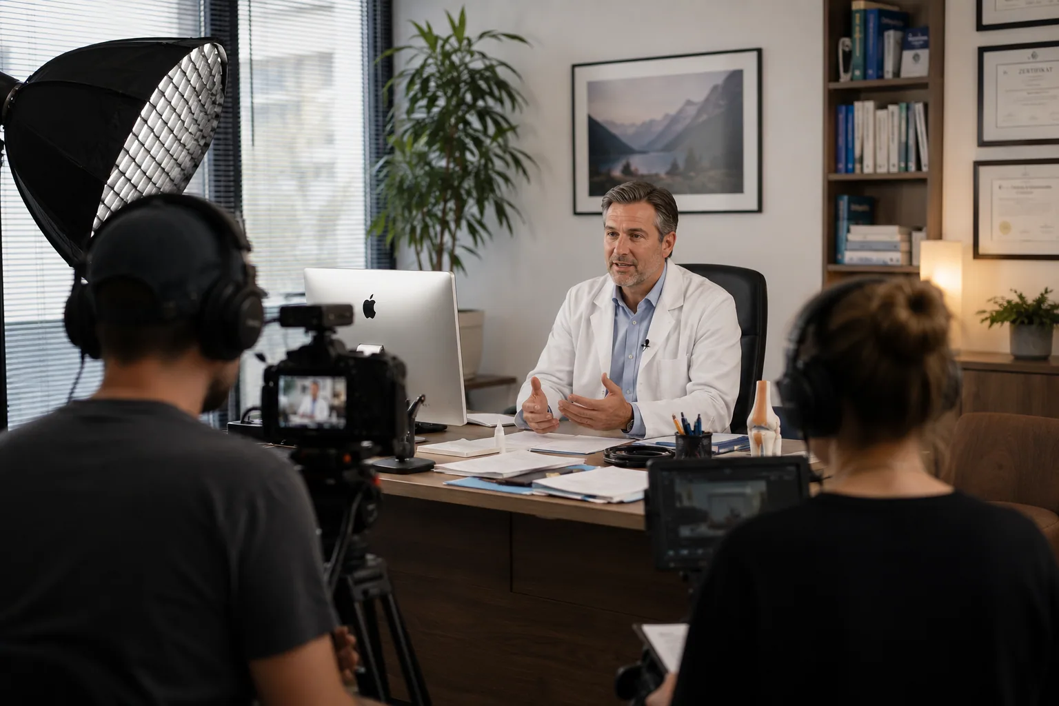 Doctor interview / image film